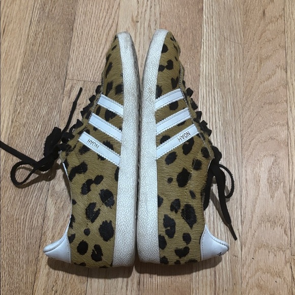 ADIDAS x NOAH cheetah gazelle real fur sneakers - Picture 6 of 9